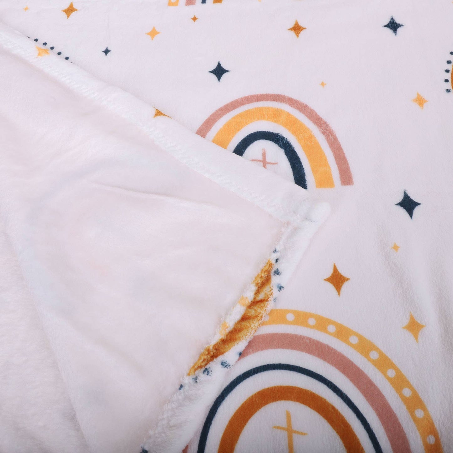 Kid's Throw Blanket - Patch Rainbow - 50X60