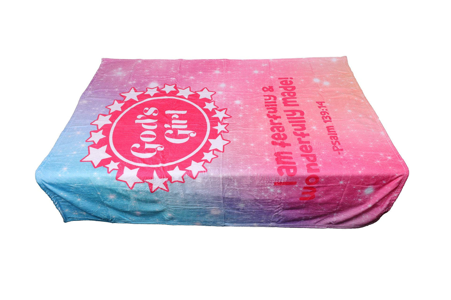 Kid's Throw Blanket - God's Girl - 50X60