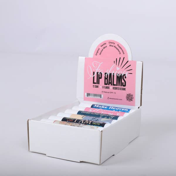 Lip Balm Display 2 Ea Of 6 Assortment 12