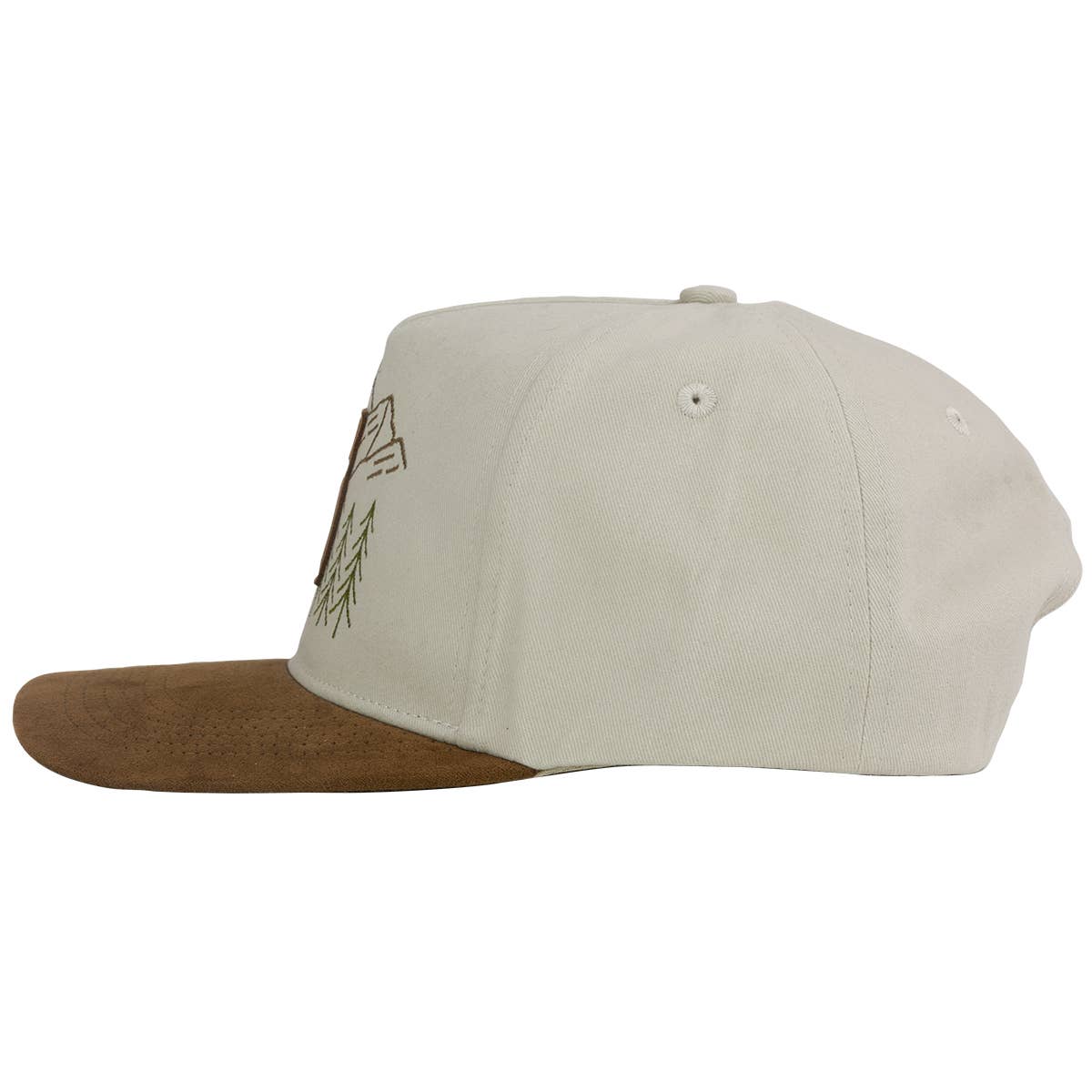 Kerusso Mens Cap Faux Suede Cross Patch