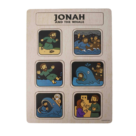 Wooden Puzzle - Jonah and the Whale