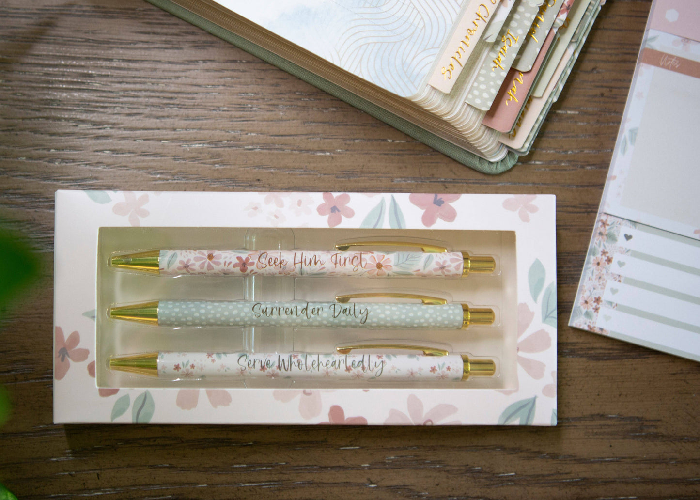 Floral Pens for Bible Study