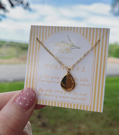 Psalm 121 Necklace