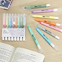 Gel Highlighters, No Bleed, 8 Pack